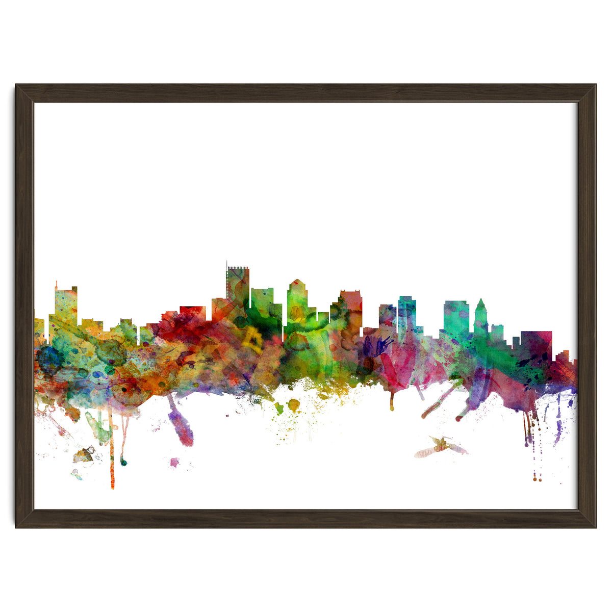 Boston Massachusetts Skyline