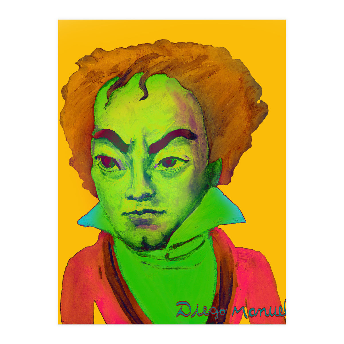 Beethoven Multicolor 3 (Print Only)