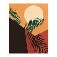 Bohemian Palm Tree Leaves (Print Only)