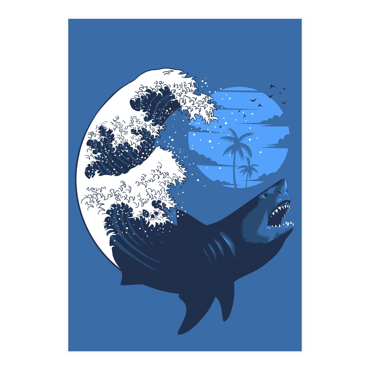 The great wave (Print Only)