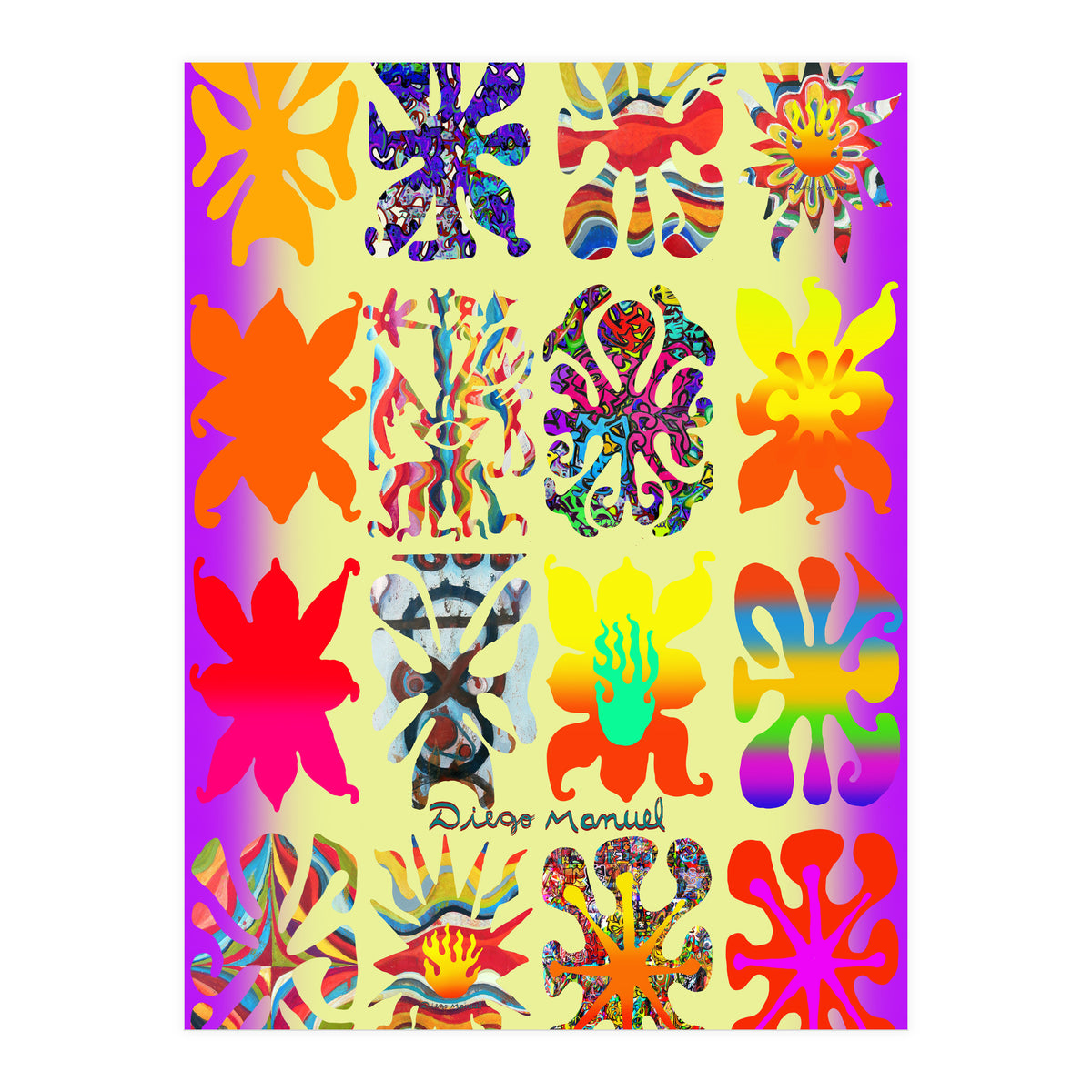 Pop Abstract 2023 Tapiz 60 (Print Only)