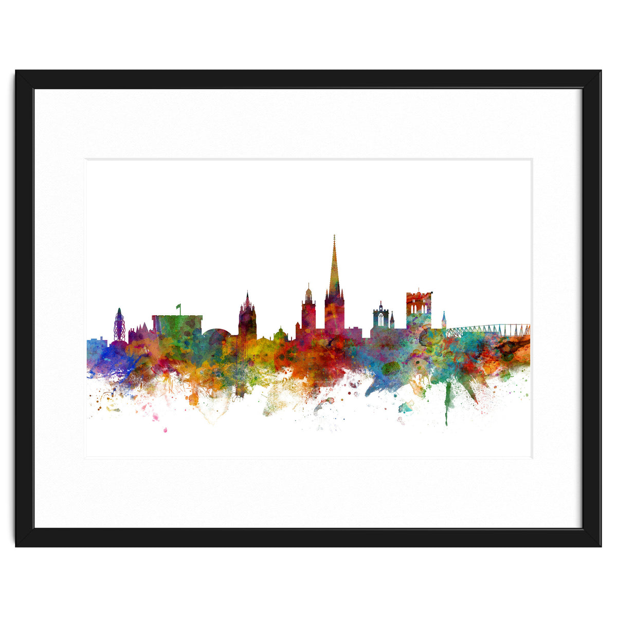 Norwich England Skyline