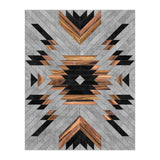 Urban Tribal Pattern No.6 - Aztec - Concrete and Wood (Print Only) thumbnail