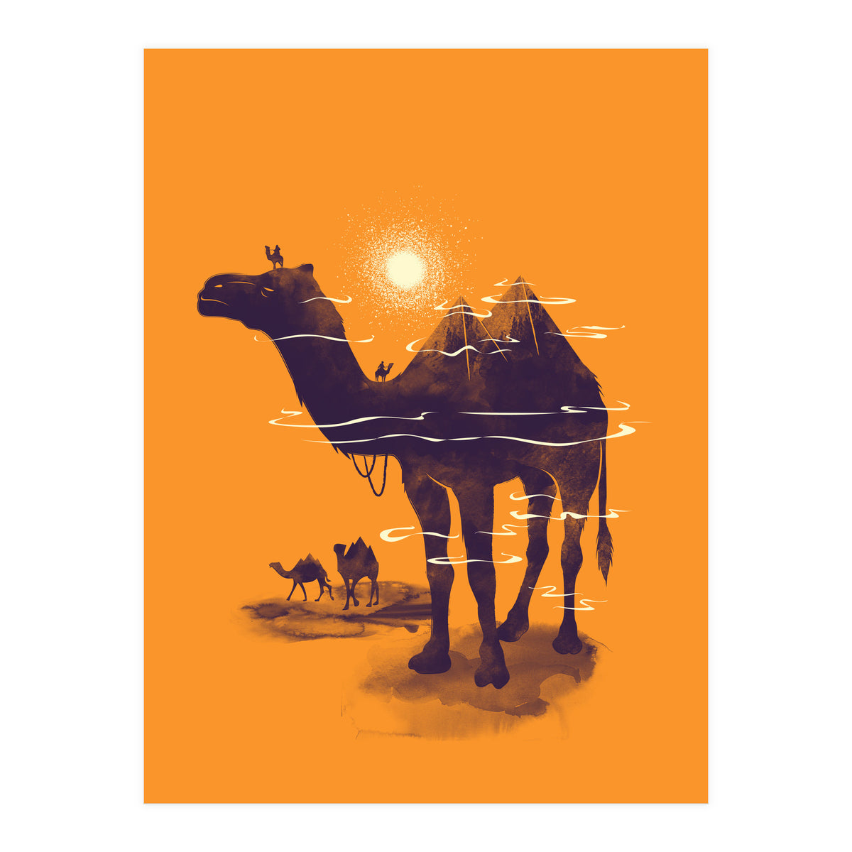 Walking Pyramid (Print Only)