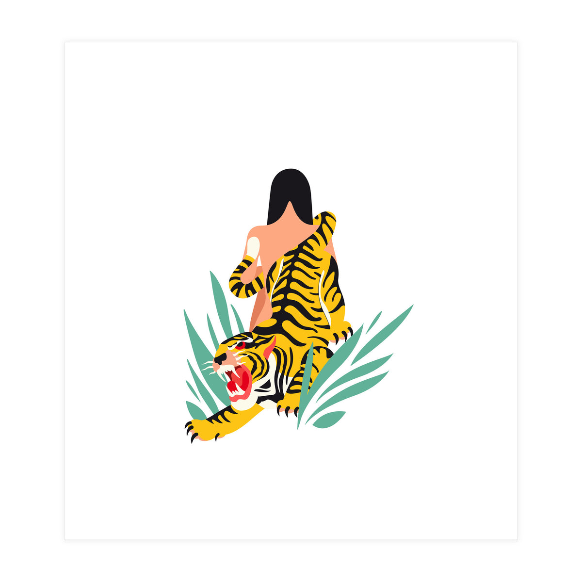 Waking the tiger (Print Only)