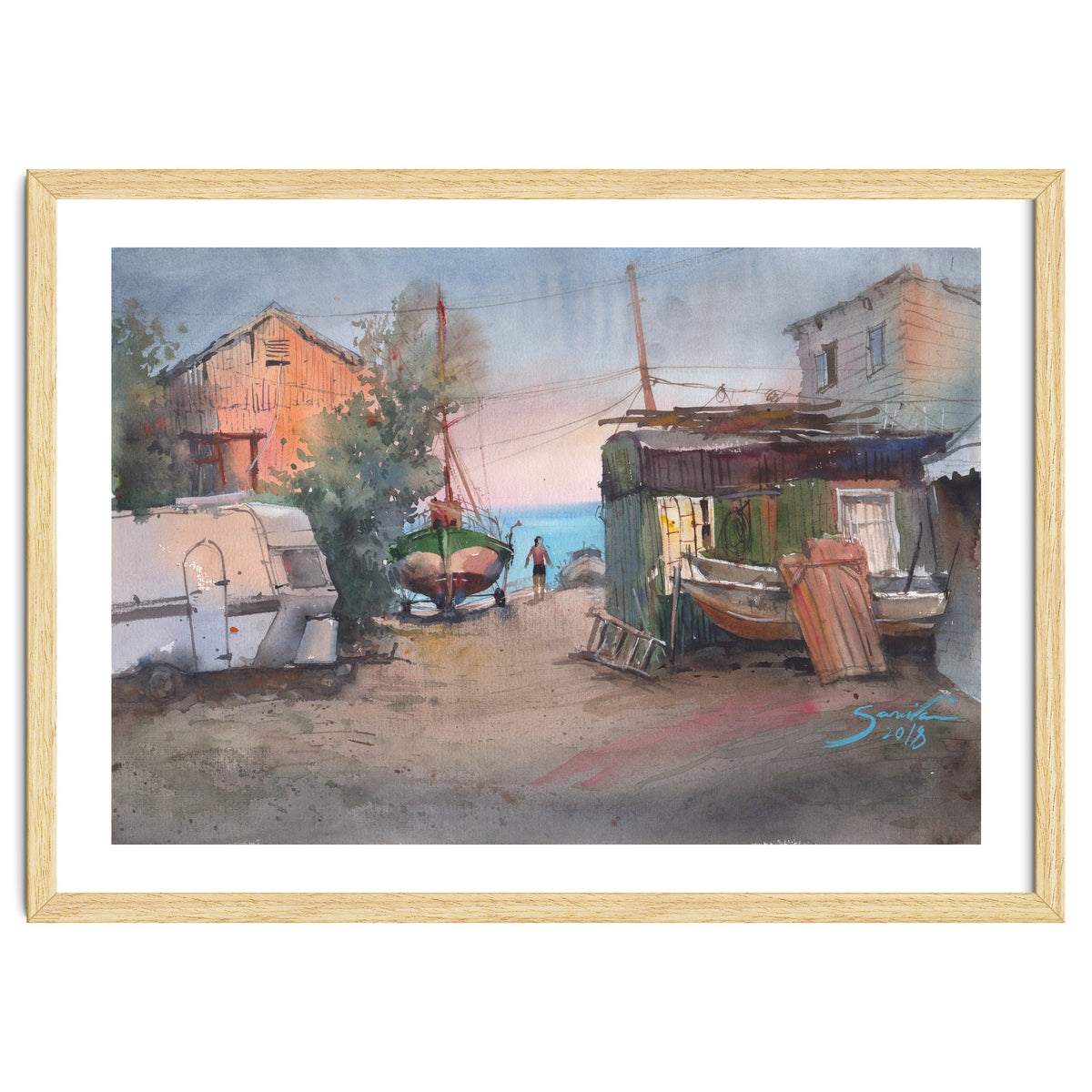 Sunrise on the beach