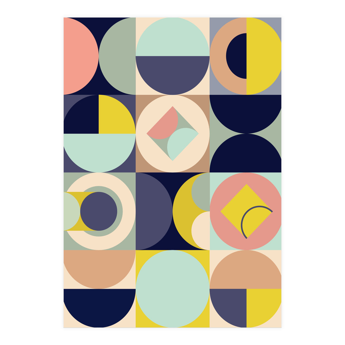 Mescolanza - Rebelion of Geometrica  (Print Only)