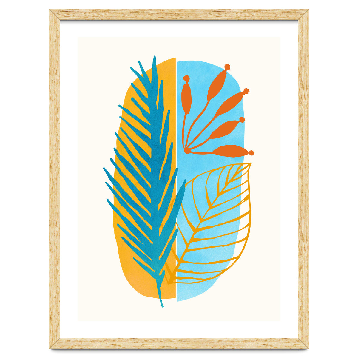 Beach Flora Abstract