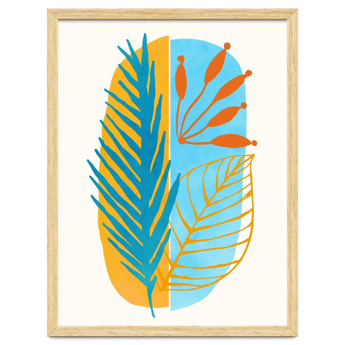 Beach Flora Abstract