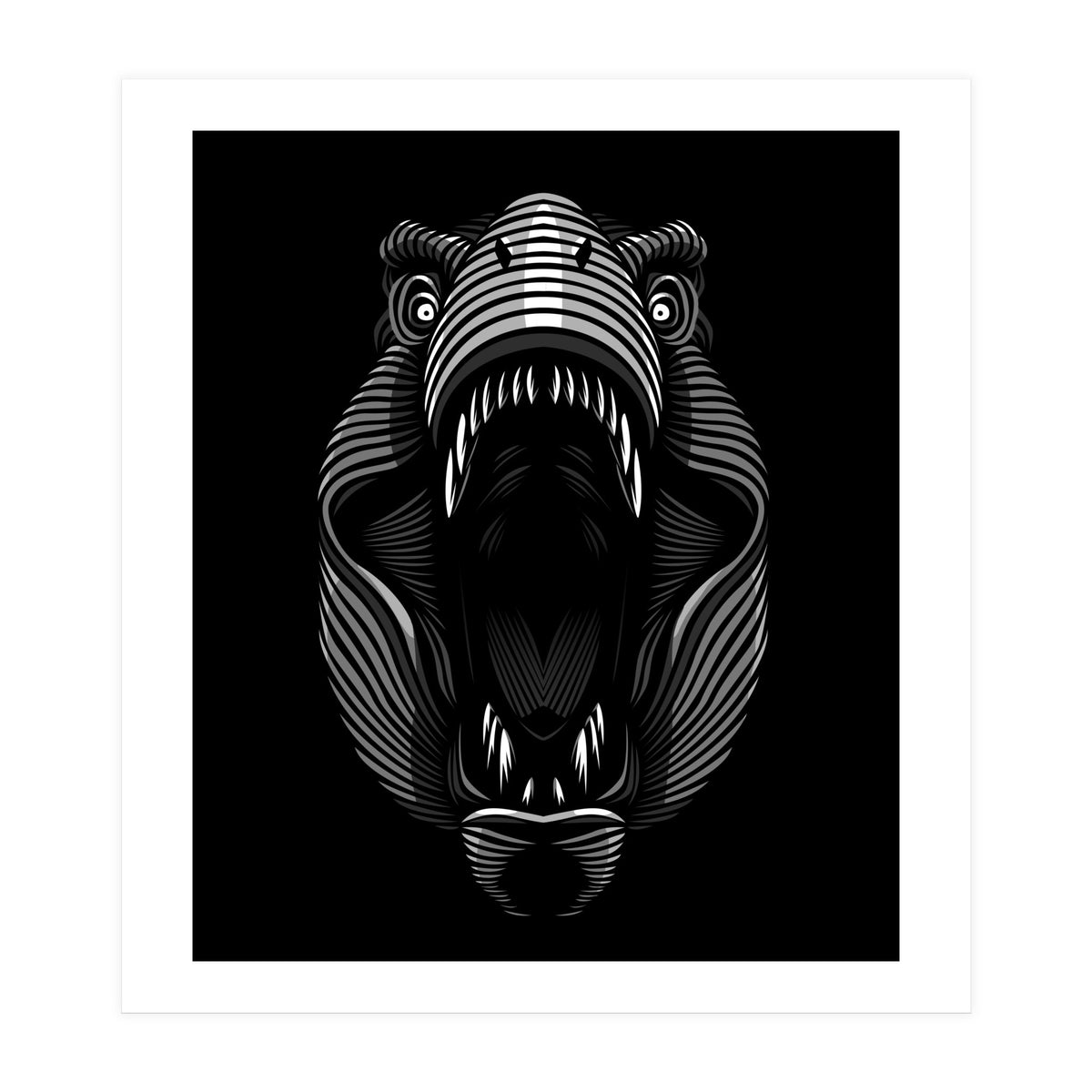 T-Rex Lines (Print Only)