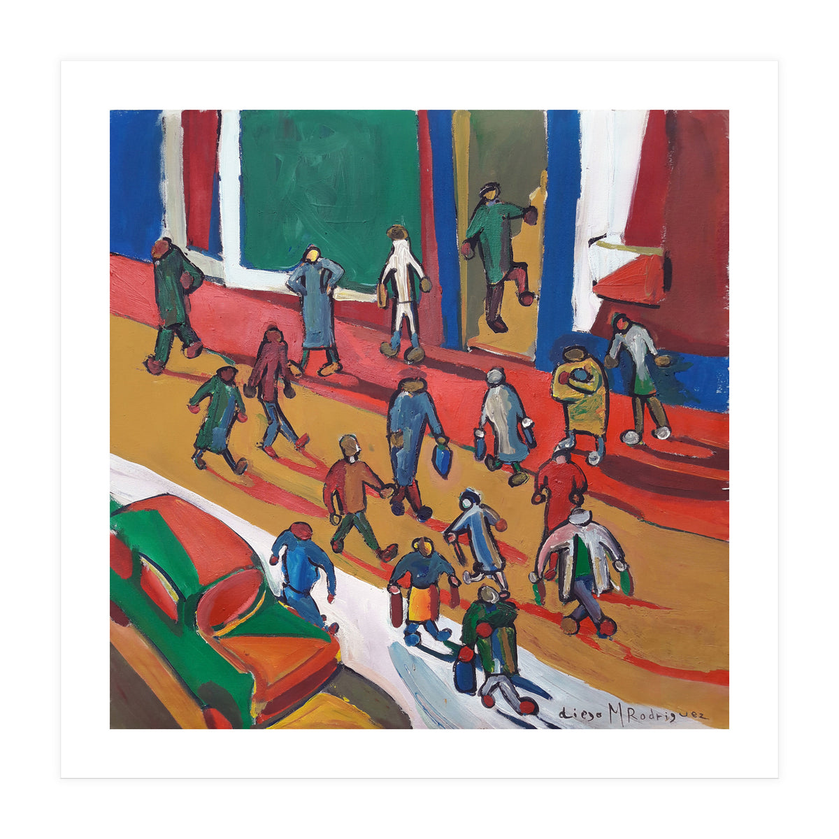 La Calle 2 B (Print Only)