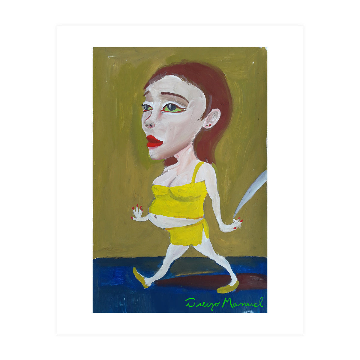 Walking girl 3 (Print Only)