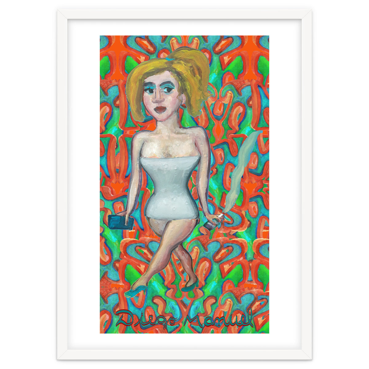 Chica Con Cigarrillo 4