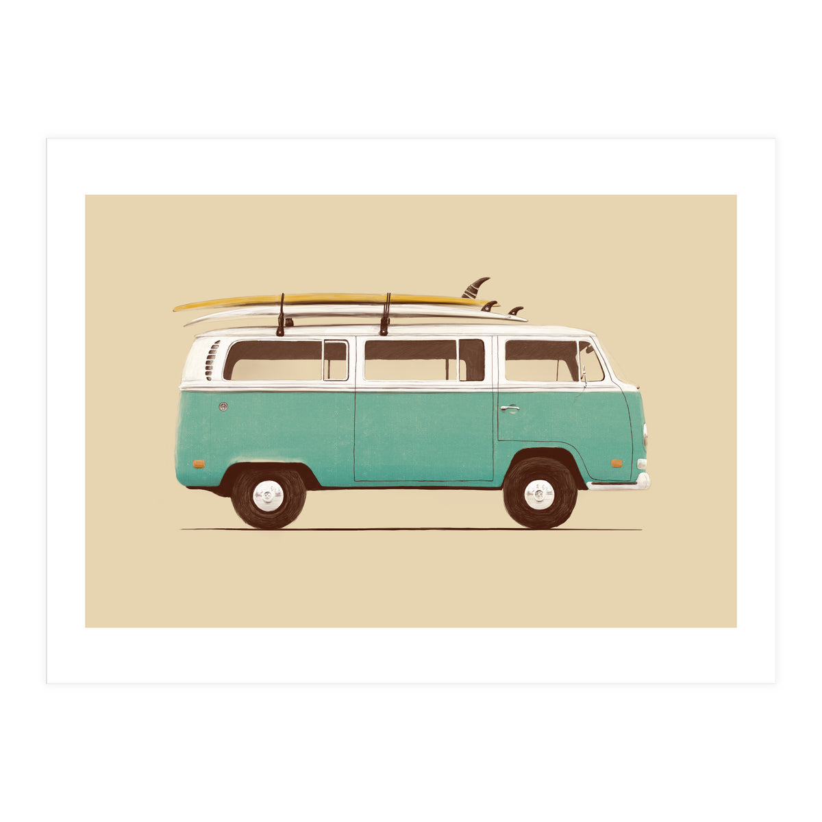 Blue Van (Print Only)