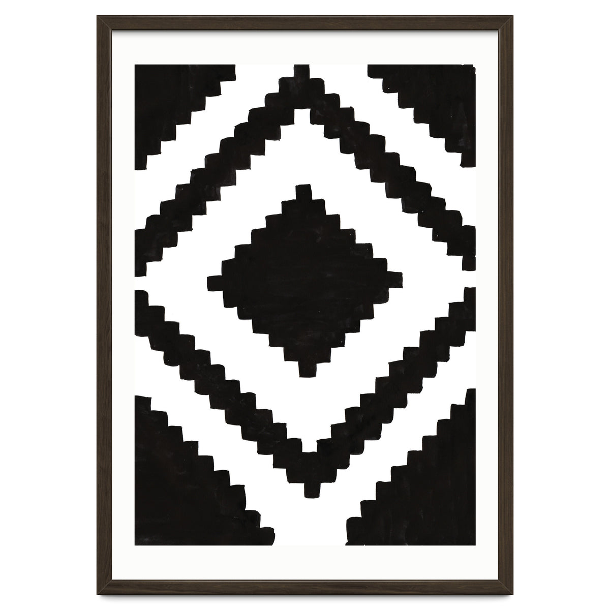 Patterns Aztec Black