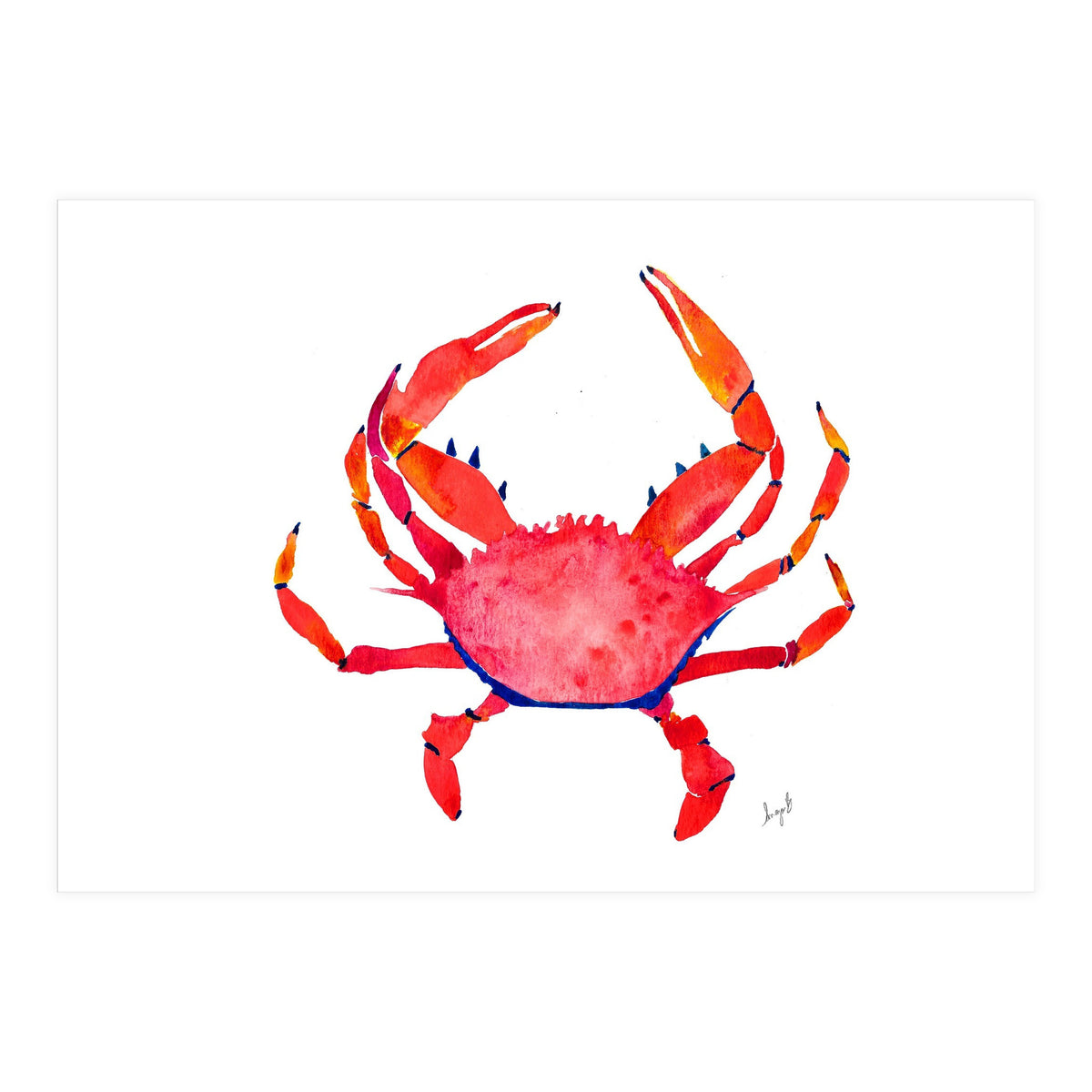 Red Crab (Print Only)