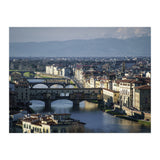 Florence and the Ponte Vecchio bridge (Print Only) thumbnail