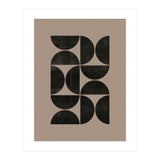 Mid-Century Modern No.24 - Woodblock Print (Print Only) thumbnail
