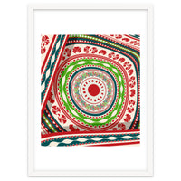 Romanian embroidery background 1