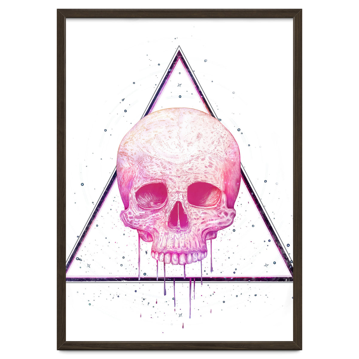Skull In Triangle