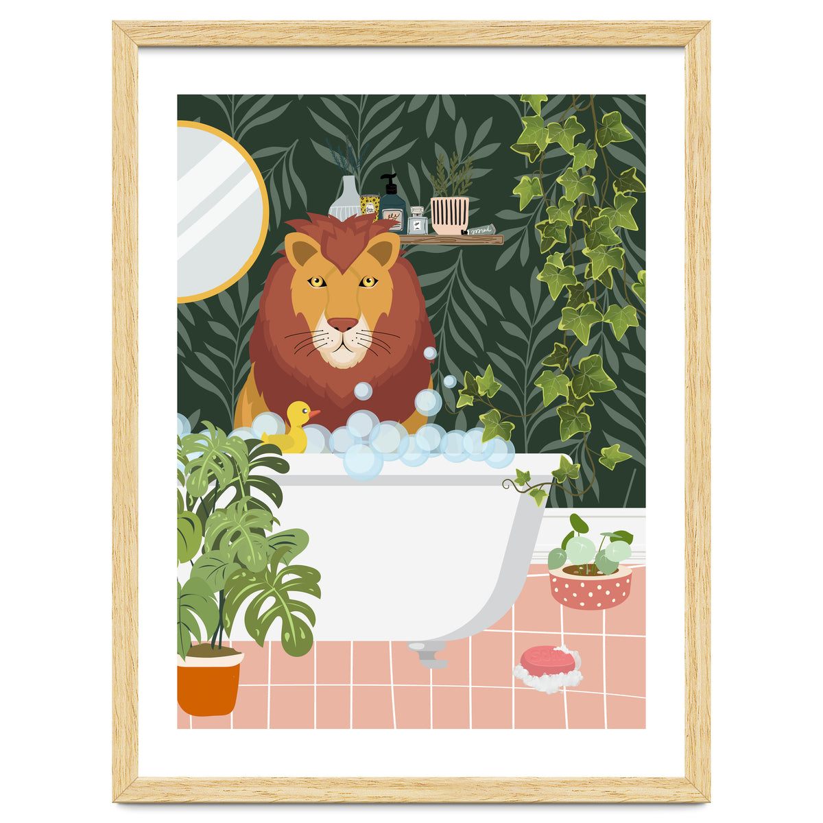 Lion in My Bathtub