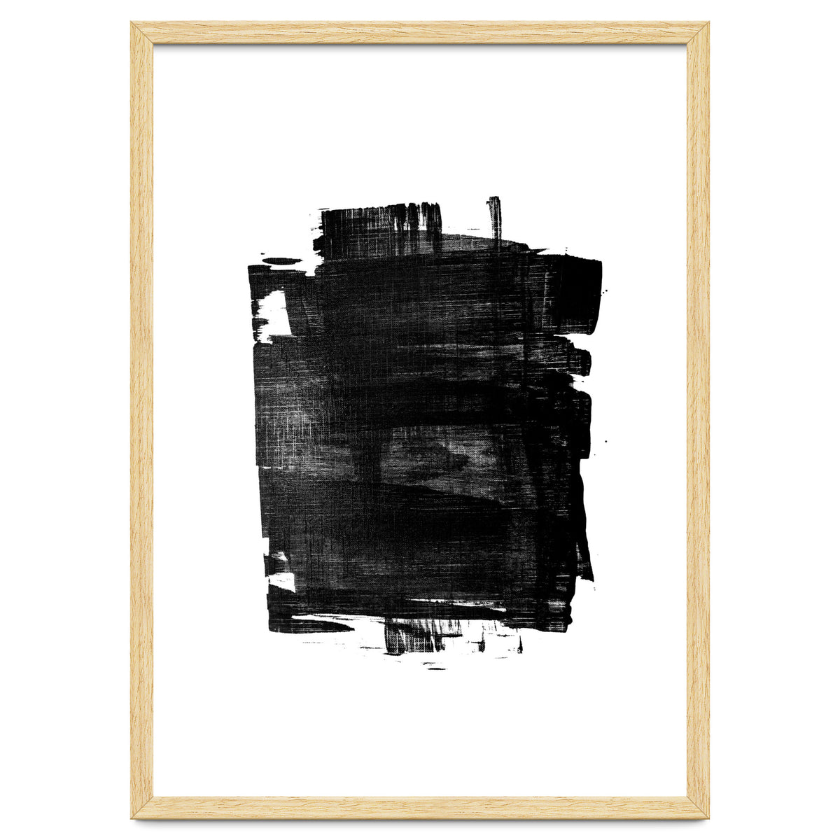 Minimalist Textured Brushstroke Art #1