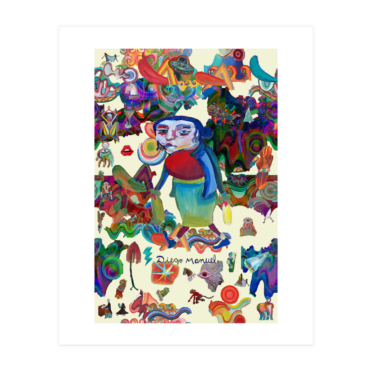 Graffitis 2021 Tapiz 58 B (Print Only)