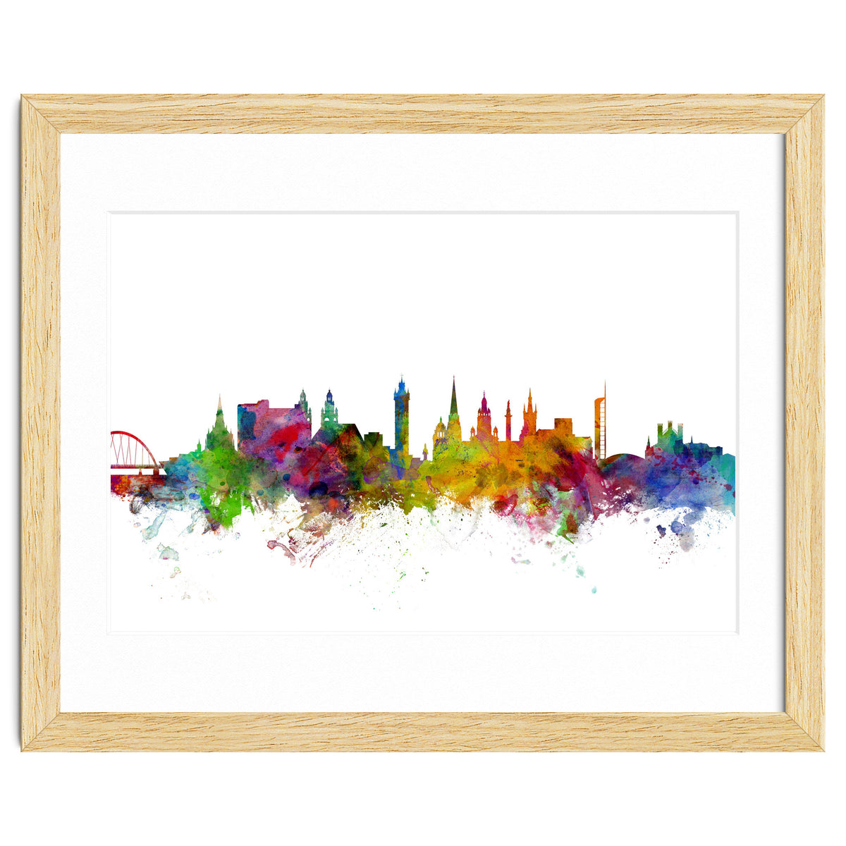 Glasgow Scotland Skyline