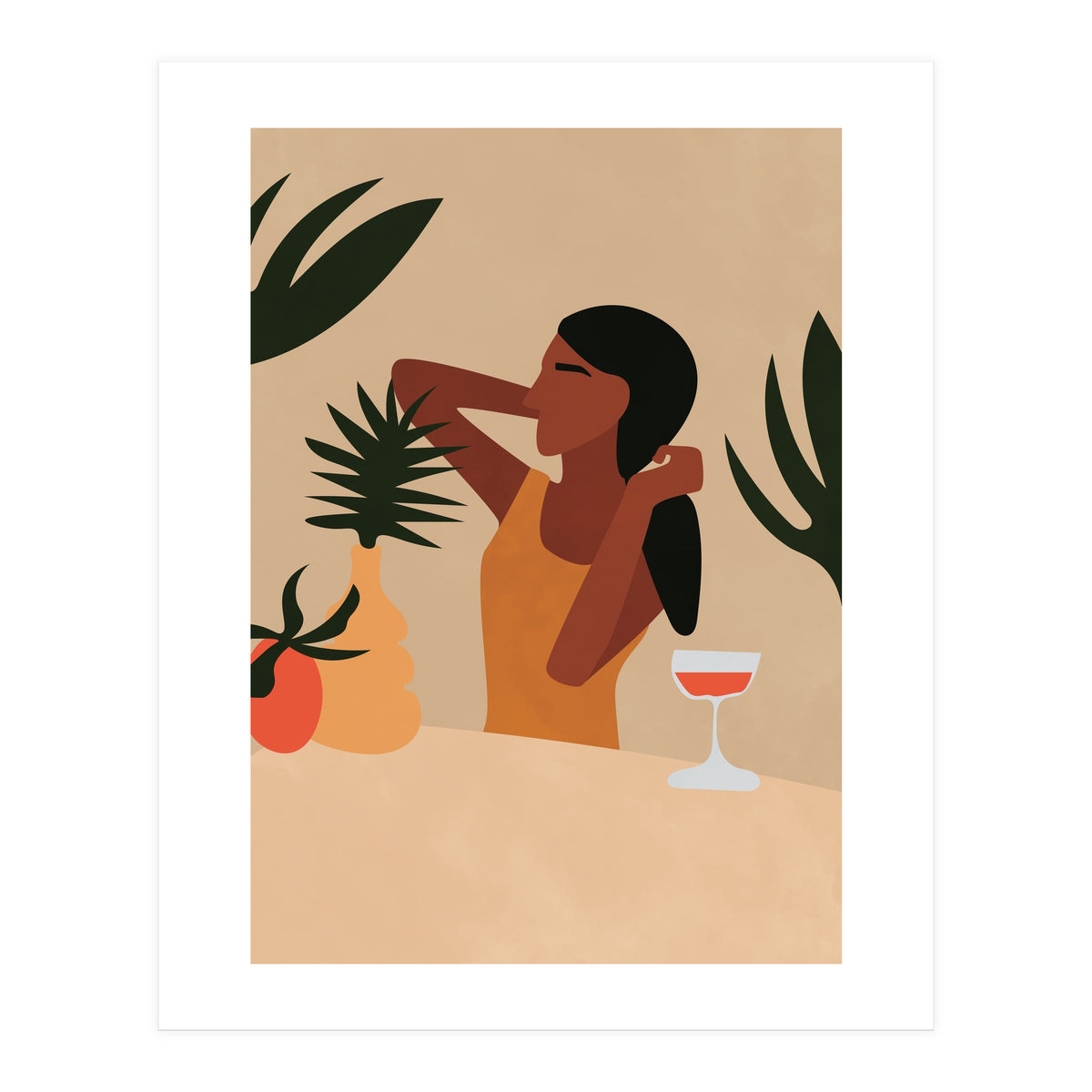 Tropical Girl (Print Only)