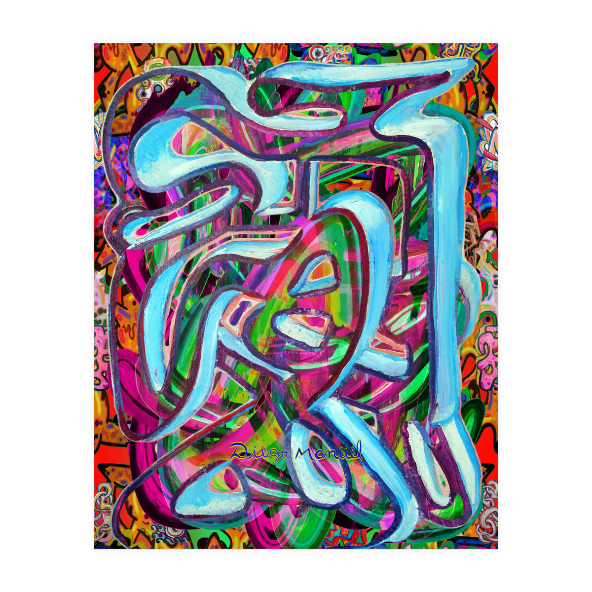 Graffiti Digital 2022 827 (Print Only)