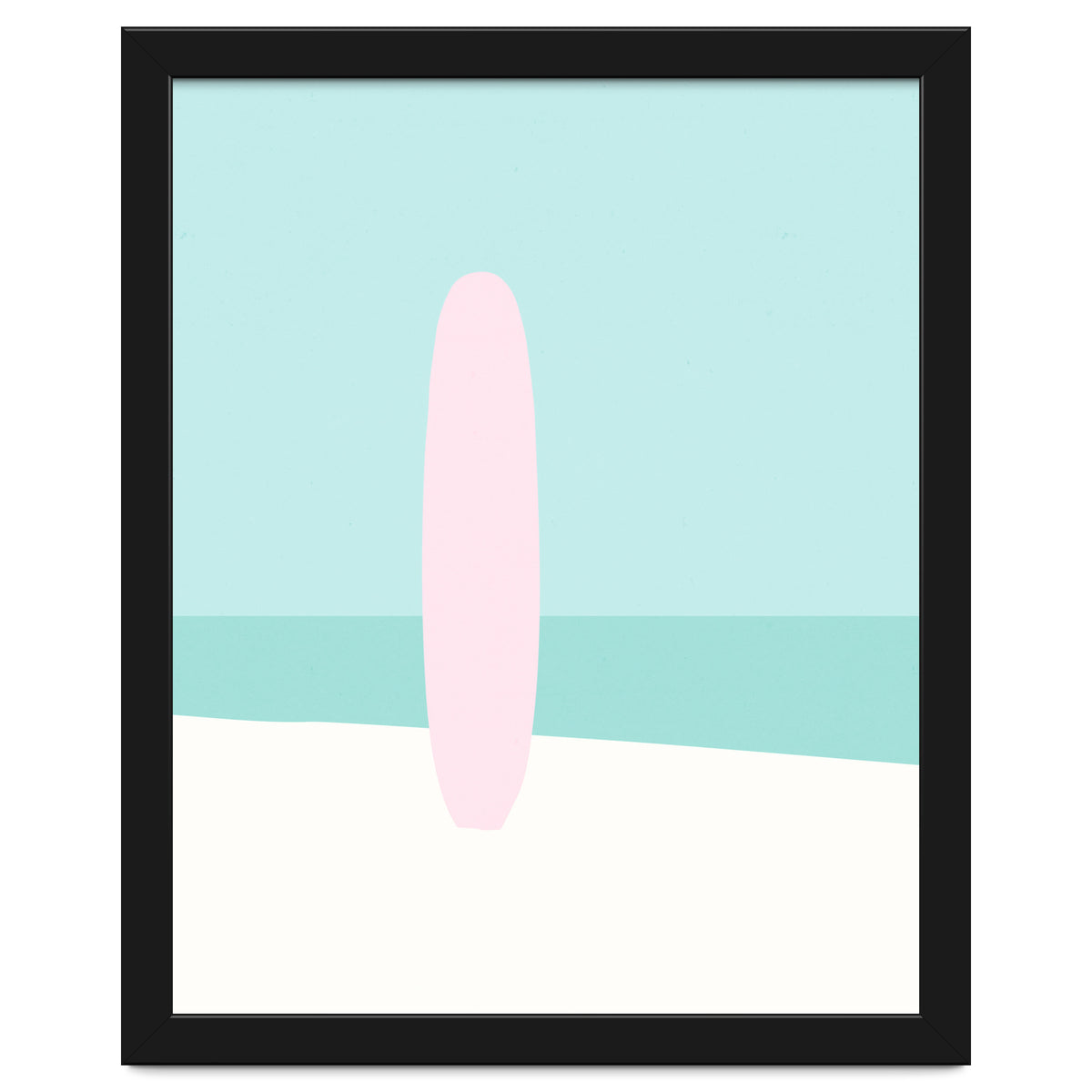 Minimal Surfboard - Turquoise Coast
