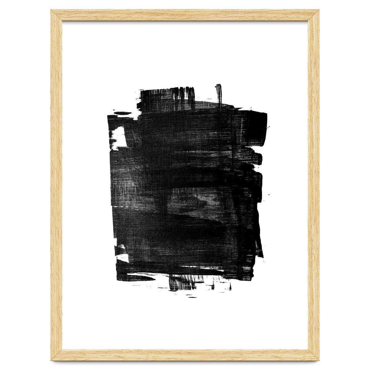 Minimalist Textured Brushstroke Art #1