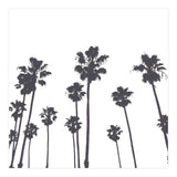 Palms & Sunset-Minimal B&W (Print Only) thumbnail