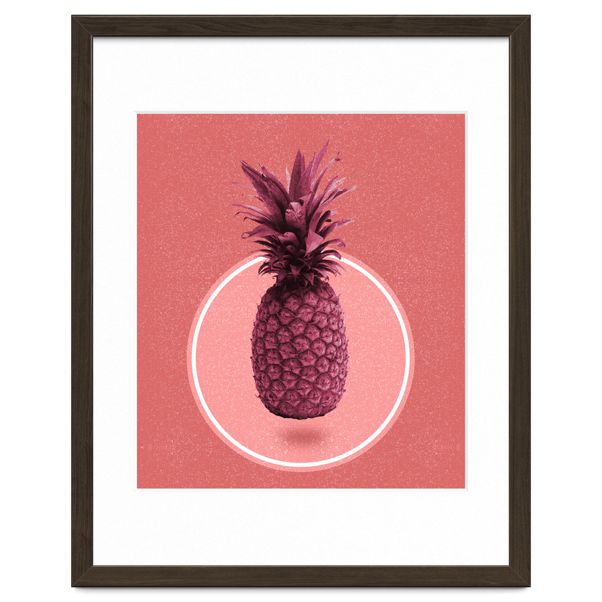 Purple Floating Pineapple