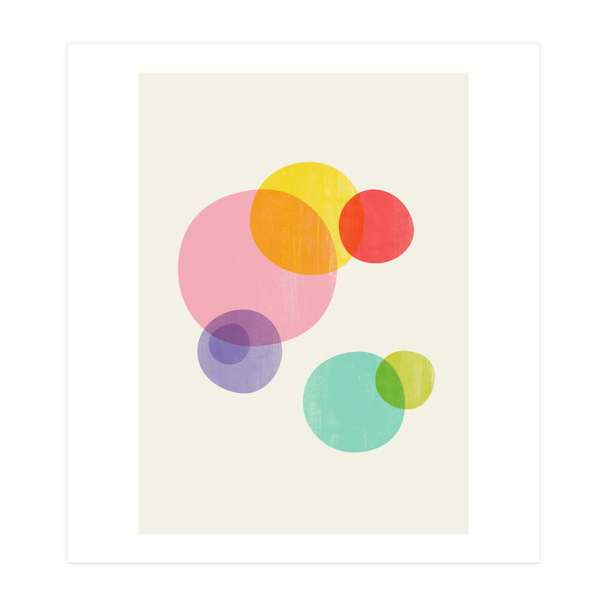 Rainbow Bubbles (Print Only)