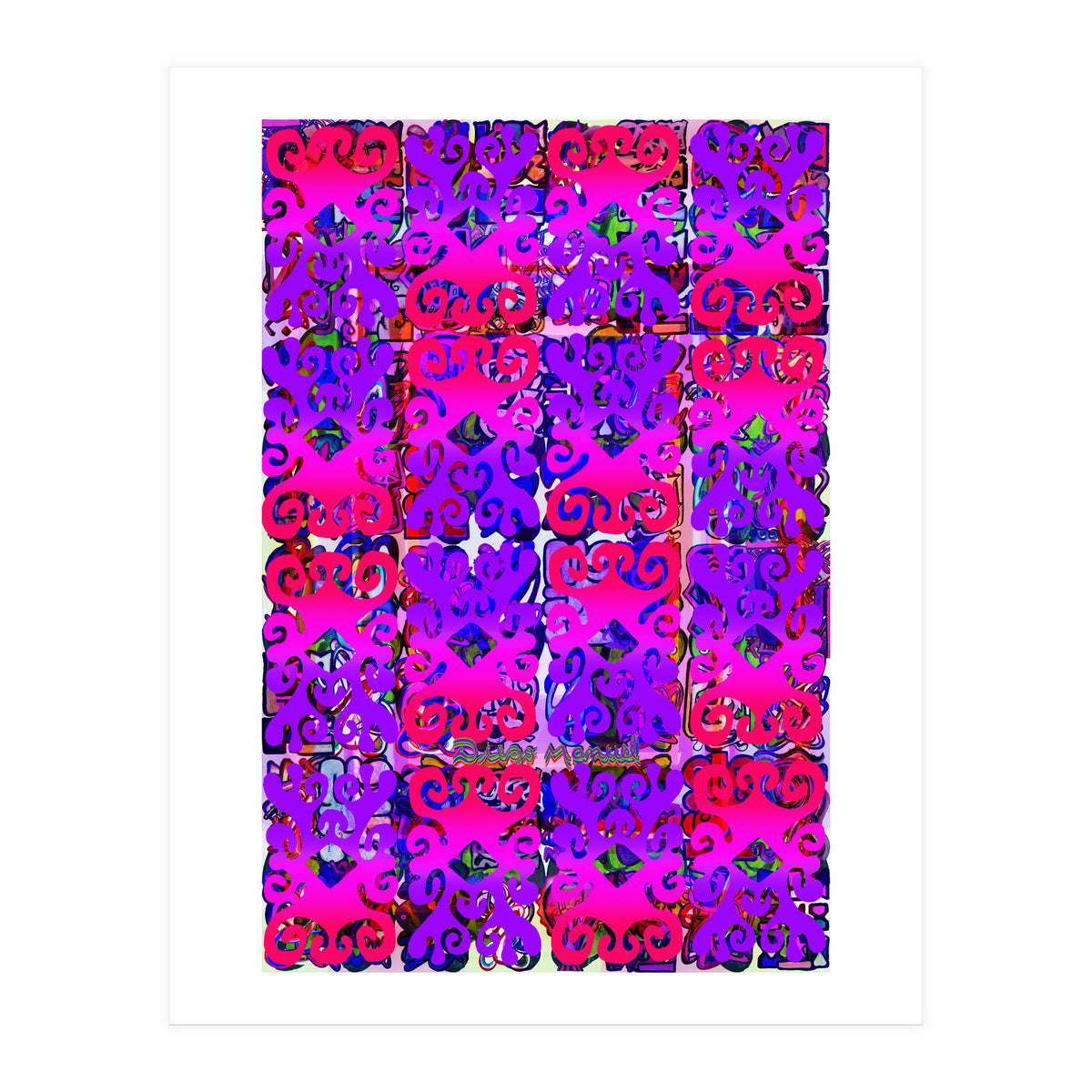 Tapiz Perfiles 2023 18 (Print Only)