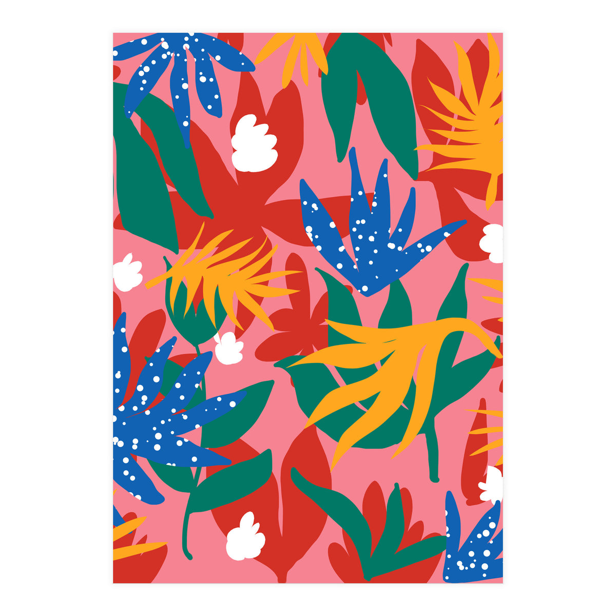 Blush In The Jungle (Print Only)