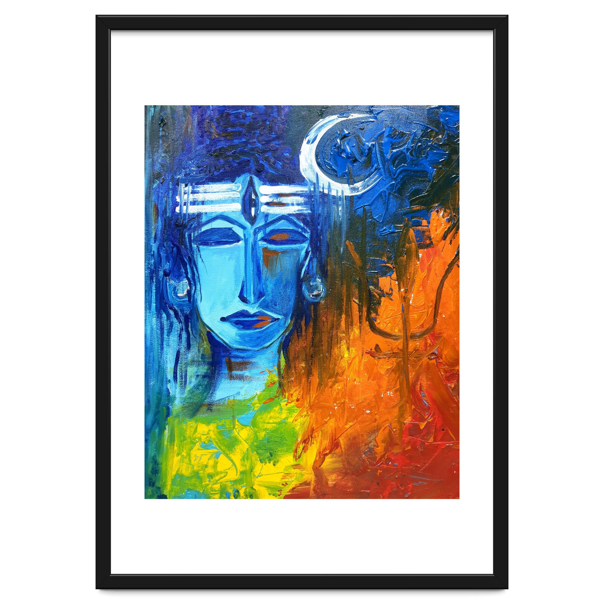 Abstract Shiva
