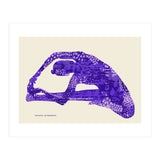 Parivrtta Janu Sirsasana in Purple (Print Only) thumbnail