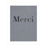 Merci, Dark Grey (Print Only) thumbnail