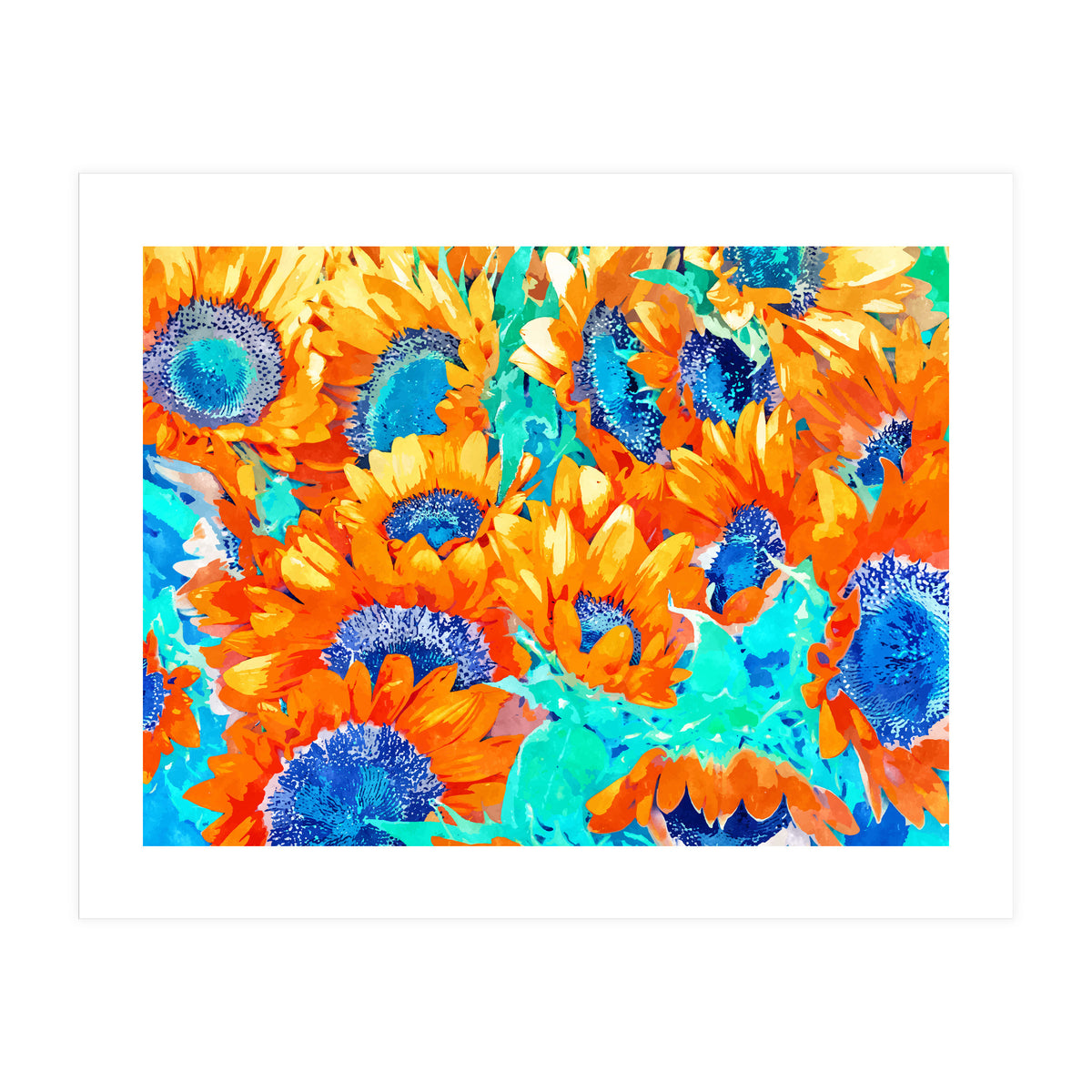 Sunflower Garden (Print Only)