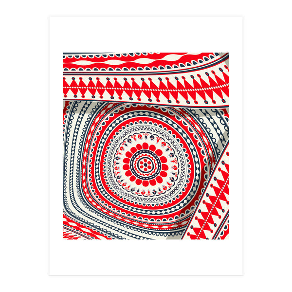 Romanian embroidery background 14 (Print Only)