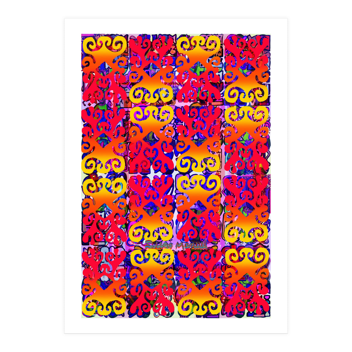 Tapiz Perfiles 2023 16 (Print Only)