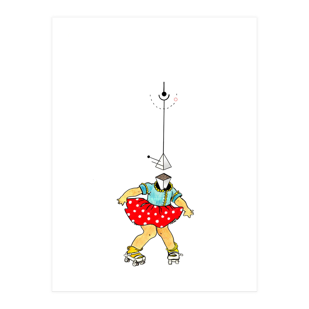 Roller Girl (Print Only)