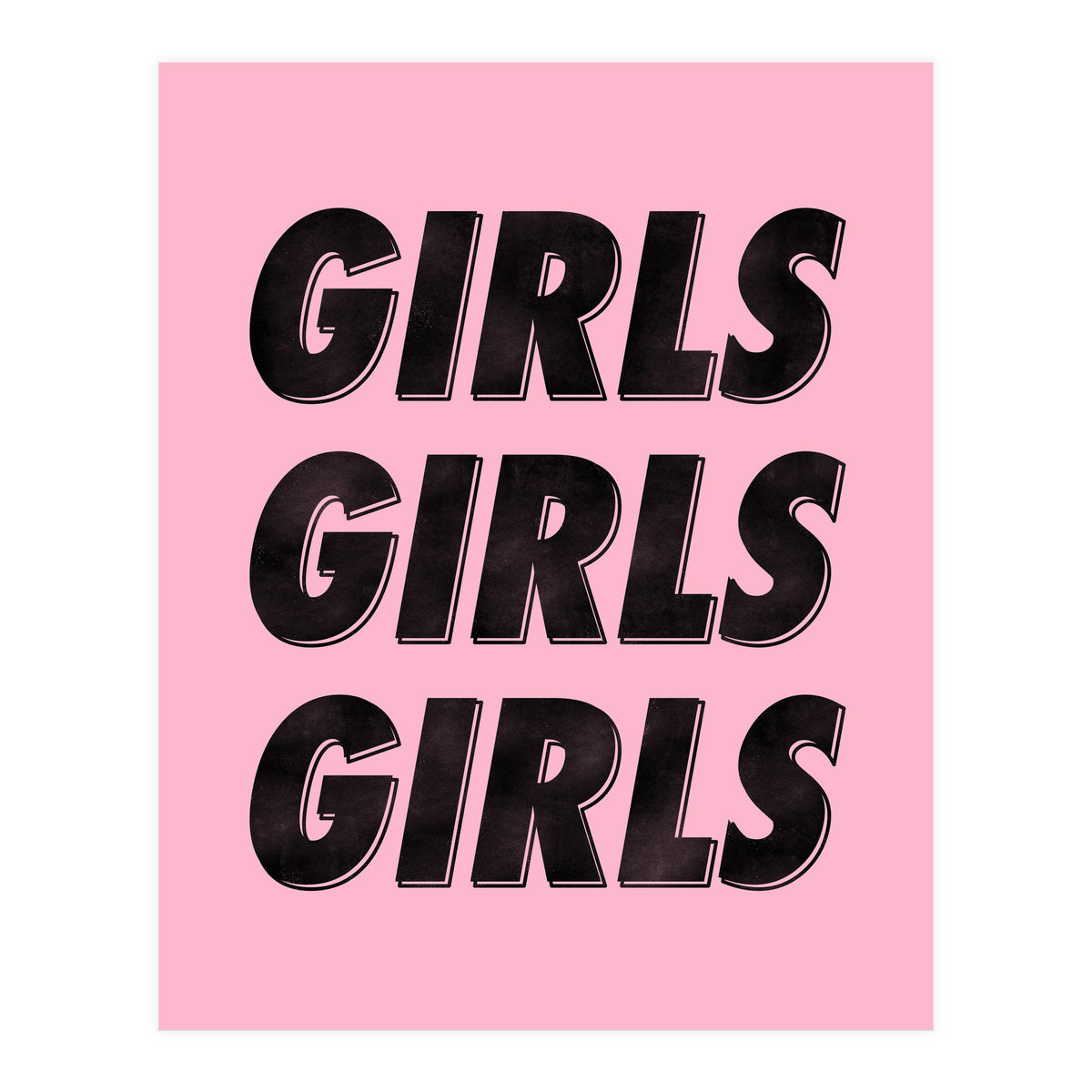 Girls Black (Print Only)