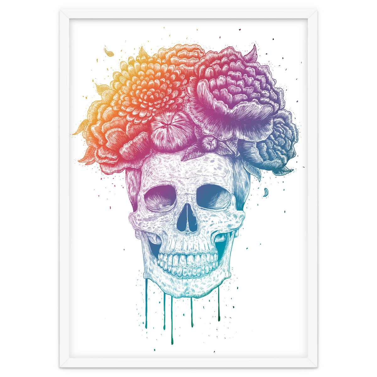 Colorful Skull
