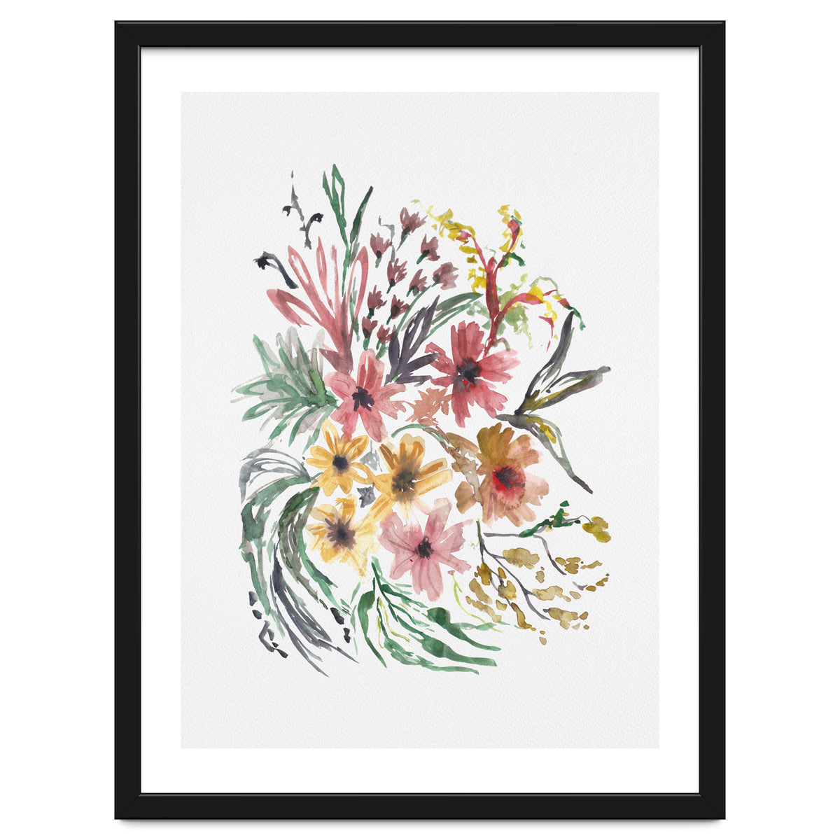 Earthy florals garden