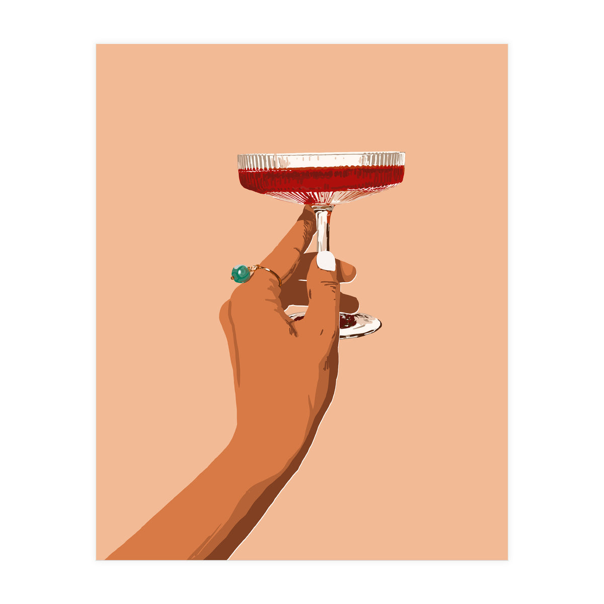 Cheers To Love, Laughter & Happily Ever After (Print Only)