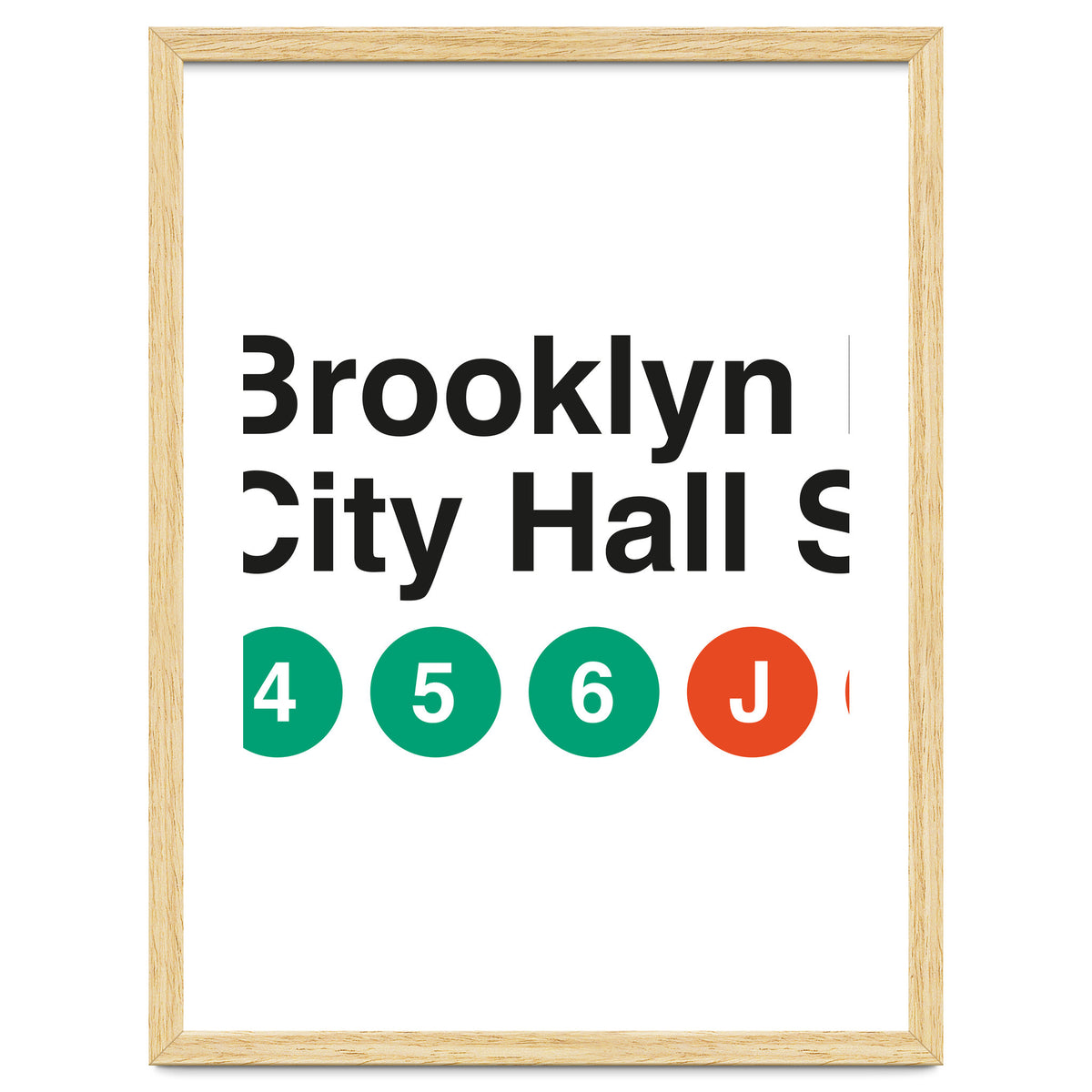 Vignelli's Subway Sign