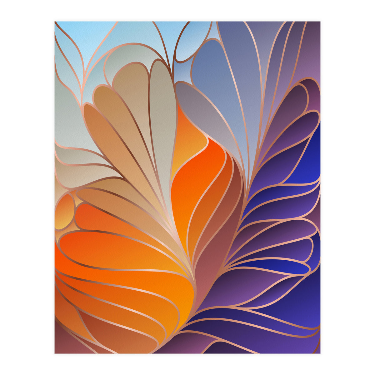 Colorful Art Deco III (Print Only)